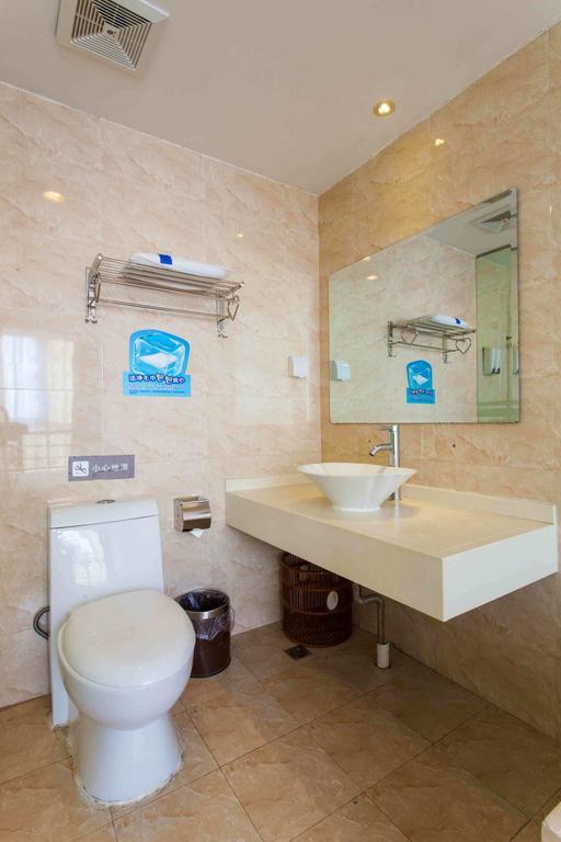7Days Inn Bazhong Jiangbei Bus Station Centre Rom bilde